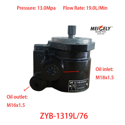 Jiefang Çift Axle King için direksiyon güçlendirici pompası ZYB-1319L/76