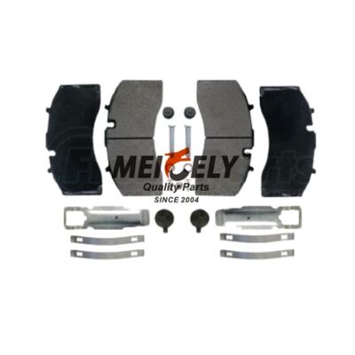 24069499 Sıcaklığa dayanıklı ve düşük aşınmaya sahip seramik sürtünme malzemesi olan Mack Kamyonları için Fren Pad Kit