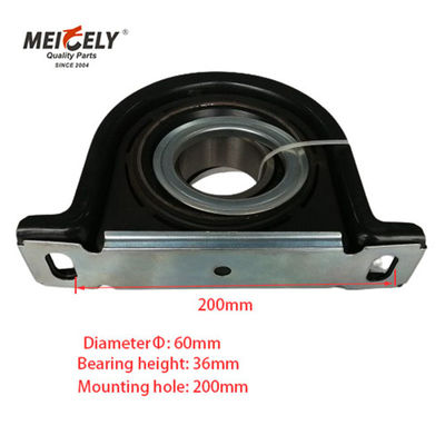 Çelik + Kauçuk Sürücü Çubuk Merkezi Destek Taşıması 60mm*36mm*200mm Daf/VOL-VO/Ive-co Kamyonlar için