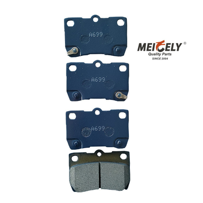 A699 Yarı Metal Keramik Otomobil Fren Yastığı Toyota için