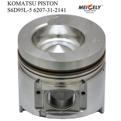 6207-31-2141 Komatsu Dizel Motoru yedek parçası Piston S6D95L-5