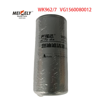 Stock WK962/7 Kamyon yedek parçaları SINOTRUK HOWO için yakıt filtre
