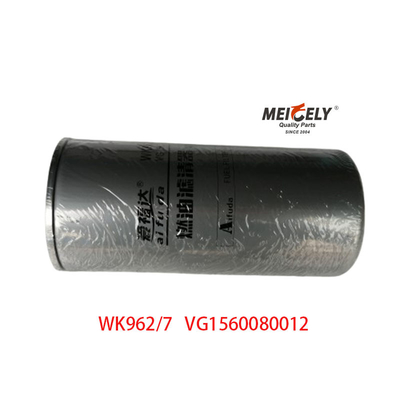 Stock WK962/7 Kamyon yedek parçaları SINOTRUK HOWO için yakıt filtre