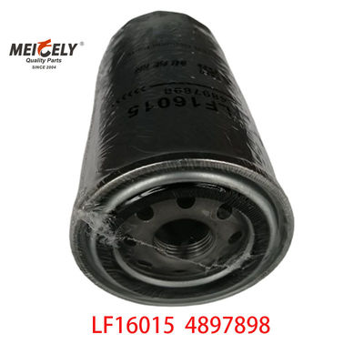 LF16015 Kamyon Petrol Filtresi Fleetguard Cum-Mins Daf için Filtre Kağıdı + OEM Standart Boyutlu Demir Yapısı