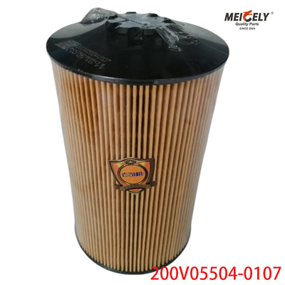 Stock Dizel Motoru 200V05504-0107 Yağ Filtresi Sinotruk SITRAK T7H