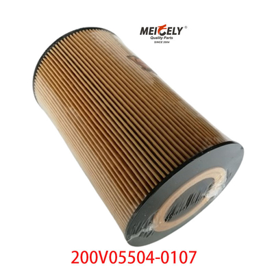 Stock Dizel Motoru 200V05504-0107 Yağ Filtresi Sinotruk SITRAK T7H