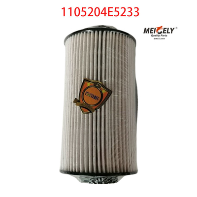 stok 1105204E5233 JAC Jianghuai Junling için yakıt filtre elemanı