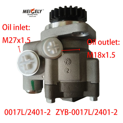 Stock OE 0017L/2401-2 FAW 6DM3 Motoru için Servo Direksiyon Pompası