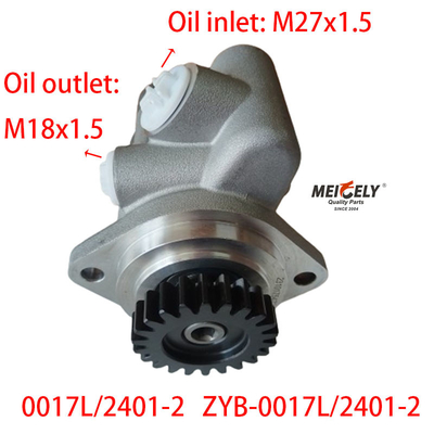 Stock OE 0017L/2401-2 FAW 6DM3 Motoru için Servo Direksiyon Pompası