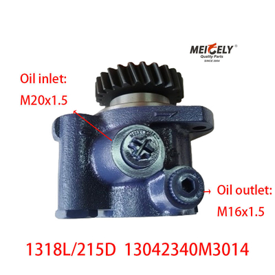 Stok 1318L/215D Yuchai 4108ZQ Servo Direksiyon Pompası ZYB-1318L/215D