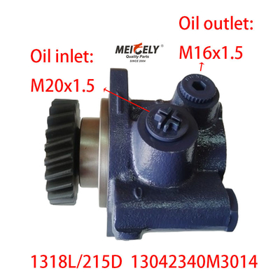 Stok 1318L/215D Yuchai 4108ZQ Servo Direksiyon Pompası ZYB-1318L/215D