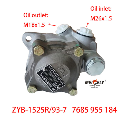 Stock ZYB-1525R/93-7 Servo Direksiyon Pompası OE 7685 955 184 MAN için