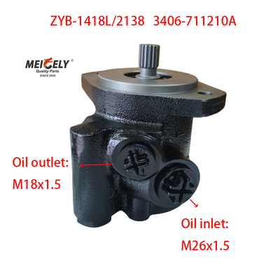 Hongyan Ağır Kamyonlar için ZYB-1418L/2138 Servo Direksiyon Pompası