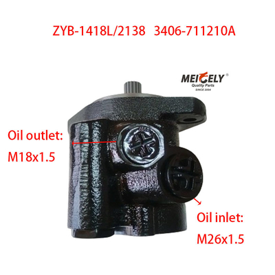 Hongyan Ağır Kamyonlar için ZYB-1418L/2138 Servo Direksiyon Pompası