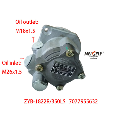 Stok Sinotruk Howo Motor Parçaları 7077955632 Servo Direksiyon Pompası