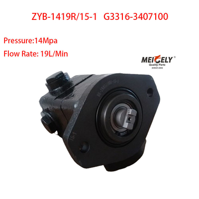 Stok Yeni Yuchai Motor OE G3316-3407100 Servo Direksiyon Pompası