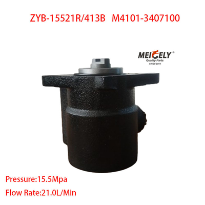 Stok ZYB-15521R/413B Yuchai Direksiyon Vane Pompası M4101-3407100