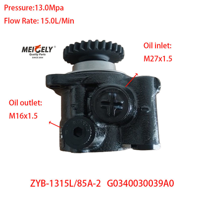 Stock ZYB-1315L/85A-2 Foton RWD Servo Direksiyon Pompası G0340030039A0