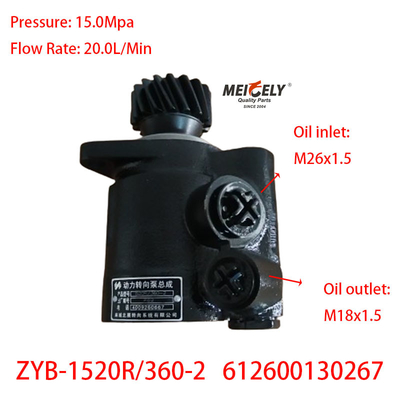 Stok Weichai direksiyon pompası 612600130267 Chenglong kamyonu için