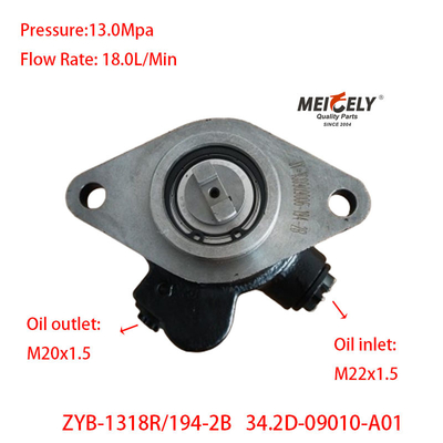 Stok Yeni Dongfeng Jiatai ZYB-1318R/194-2B Servo Direksiyon Pompası