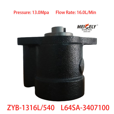 Chaochai 6102 motoru için stok güç direksiyon pompası ZYB-1316L/540