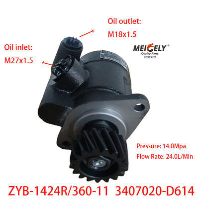 Stok Yüksek Kaliteli Faw Direksiyon Pompası 3407020-D614 Weichai WP10