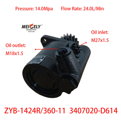 Stok Yüksek Kaliteli Faw Direksiyon Pompası 3407020-D614 Weichai WP10