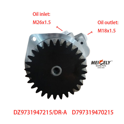 Stock Heavy Duty Auto Parts Power Steering Pump For Shacman WP12 (Shakman WP12 için stok ağır yüklü otomobil parçaları güç direksiyon pompası)