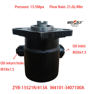 Stock Yuchai 6M Motor M4101-3407100A Yuchai Serisi Direksiyon Pompası