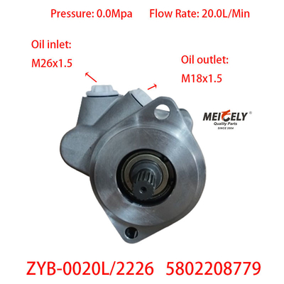 Stock Weichai Motor Yönlendirme Pompaları 5802208779 SAIC Hongyan için