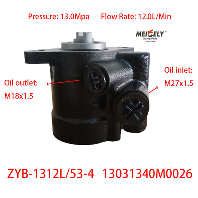 Jinlong Foton Nanjun için stok ZYB-1312L/53-4 Servo Yönlendirme Pompası