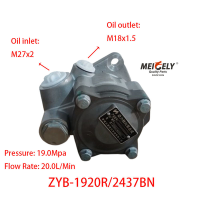 JAC motoru için iyi kaliteli direksiyon pompası ZYB-1920R/2437BN