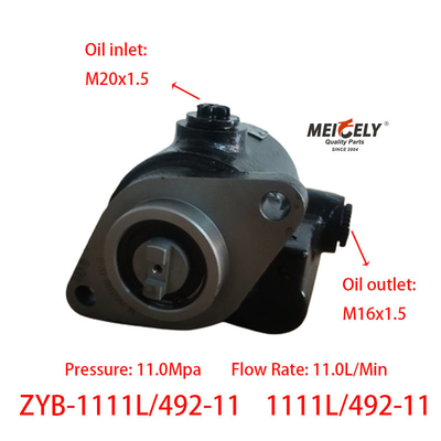 Stock Steering Hidrolik Yağ Pompası Montaj JAC için Steering Pompası