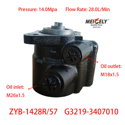 Stock G3219-3407010 Kamyonlar YC6113 Motoru için Güçlü Direksiyon Pompası