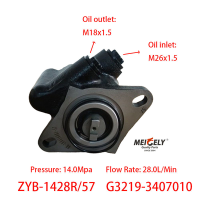 Stock G3219-3407010 Kamyonlar YC6113 Motoru için Güçlü Direksiyon Pompası