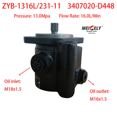 Motor Parçaları ZYB-1316L/231-11 Weichai Deutz Servo Direksiyon Pompası