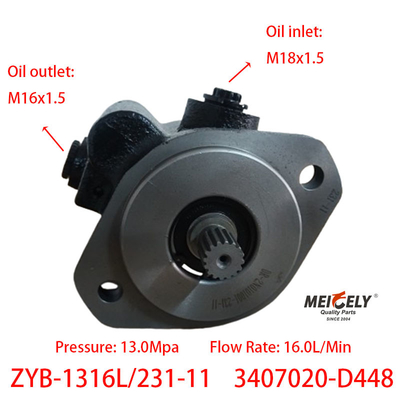 Motor Parçaları ZYB-1316L/231-11 Weichai Deutz Servo Direksiyon Pompası