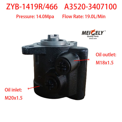 ZYB-1419R/466 YC6108ZLQB için direksiyon güçlendirici pompası A3520-3407100