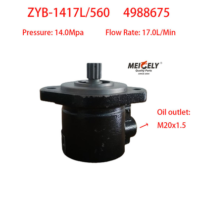Cummins ISD ISDE 4BT Motoru 4988675 Servis Yönetimi Hidrolik Pompa