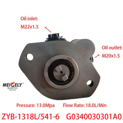 G0340030301A0 Yuchai Motor Güçlendirici Pompa Direksiyon Pompası