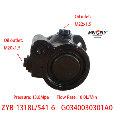 G0340030301A0 Yuchai Motor Güçlendirici Pompa Direksiyon Pompası