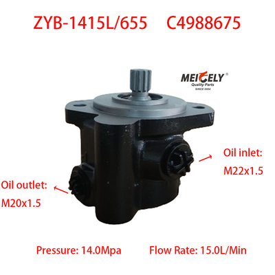 Dongfeng Cummins ISDE motoru için güç direksiyon pompası C4988675