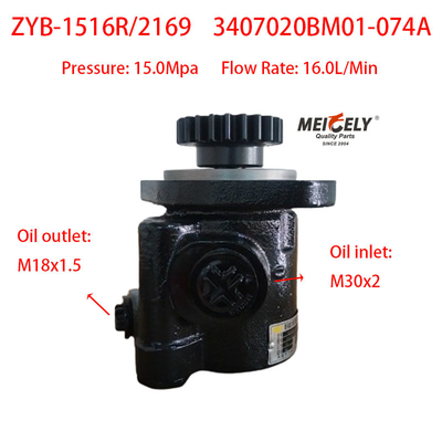 SHACMAN F3000 Yeni Weichai Motoru 3407020BM01-074A Direksiyon Pompası