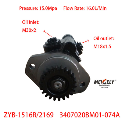 SHACMAN F3000 Yeni Weichai Motoru 3407020BM01-074A Direksiyon Pompası
