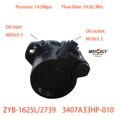 Hualing Cummins motoru için orijinal güç direksiyon pompası 3407A33HP-010