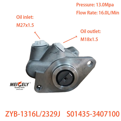 Ucuz ZYB-1316L/2329J Booster Pompa Yuchai Motoru için Güçlü Direksiyon Pompası