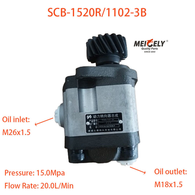 SCB-1520R/1102-3B Shacman Kamyonu için Direksiyon Güçlendirici Pompaları
