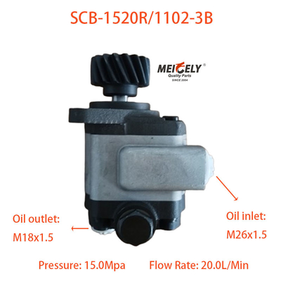 SCB-1520R/1102-3B Shacman Kamyonu için Direksiyon Güçlendirici Pompaları