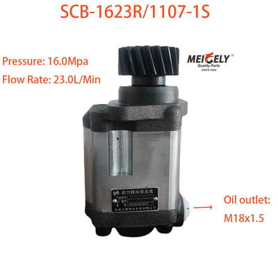 Weichai için SCB-1623R/1107-1S WD12 Serisi 19 Diş Direksiyon Pompası