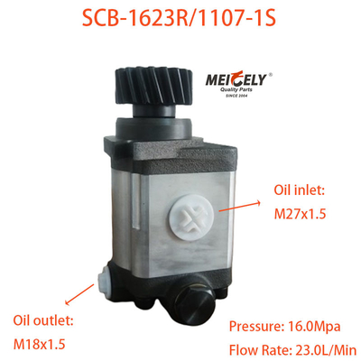 Weichai için SCB-1623R/1107-1S WD12 Serisi 19 Diş Direksiyon Pompası